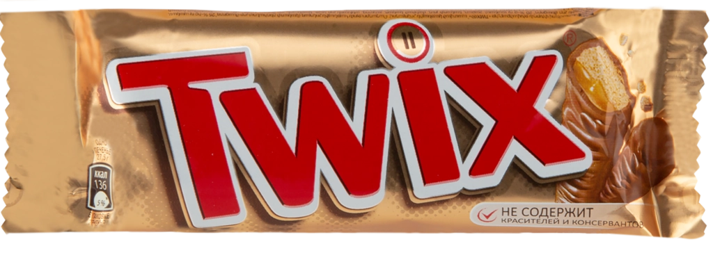 Батончик шоколадный TWIX
