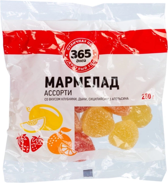 Мармелад 365 ДНЕЙ Ассорти